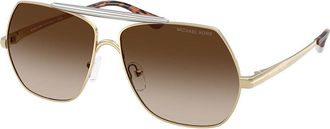 Michael Kors MK1173 DENVER 101413 Womens Sunglasses Gold Size 58