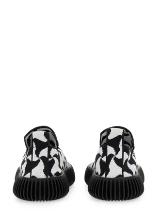 Bottega Veneta Knit Slip-On Sneakers - Black