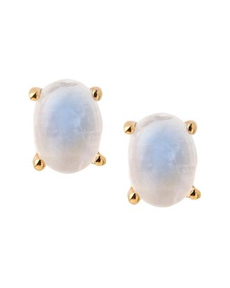 Tiramisu 10K 2.11 ct. tw. Rainbow Moonstone Studs