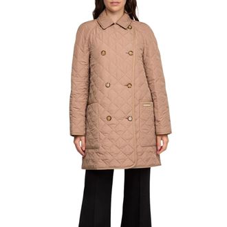 Burberry Abrigo acolchado Tything - Coats - Mujer - Beige - M