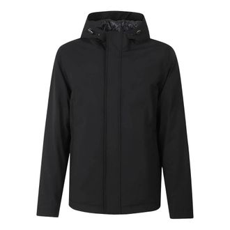 Herno Giacca con cappuccio in piuma - - Jackets - Uomo - Nero - M