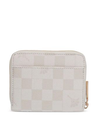 Joop Cortina Piazza Nisa check-pattern zip-around wallet - Grey