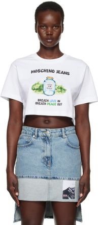 Tシャツ・カットソー MOSCHINO Women Tops 251E070305411001 WHITE Moschino EN | Women's designer t-shirts and sweatshirts