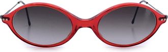 Armani Pre-owned Womens Giorgio Vintage Plastic Sunglasses - Red - One Size