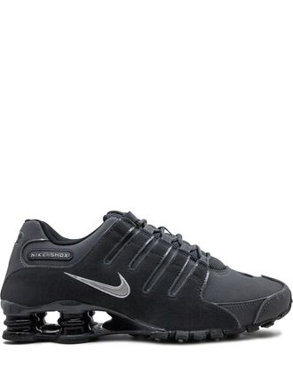 Nike Shox NZ low-top sneakers - unisex - Suede/Nylon/Rubber - 8 - Black