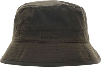 Barbour Mens Sport Hat Olive Cotton E Hairbands