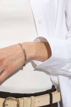 Coach Brass Bracelet, Womens, Brown