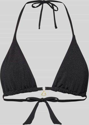 Banana Moon Banana Moon Triangel-Bikini mit Schn&uuml;rung Modell RICO LIGHTGLITTER in Black, Gr&ouml;&szlig;e XL