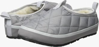 kamik Womens Puffy Slipper In Light Gray