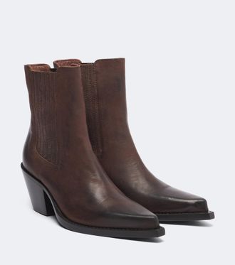 PARIS TEXAS Botas cowboy Dallas de piel