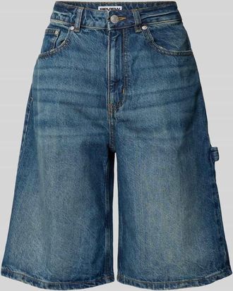 Review Baggy Fit Jeans Shorts im 5-Pocket-Design - Jorts in Dunkelblau, Gr&ouml;&szlig;e XS