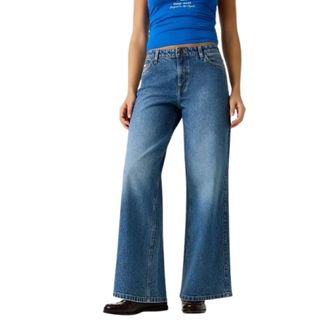 Guess Dames, Jeans, Blauw, Maat: W24 L32 Katoen