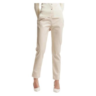 Kocca Slim-fit Trousers, female, Beige, Size: XS Rossin Trousers