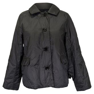 Max Mara The Cube Water-Repellent Jacket in Black Polyester