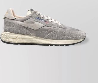 Autry low top nylon sneakers with textured finish