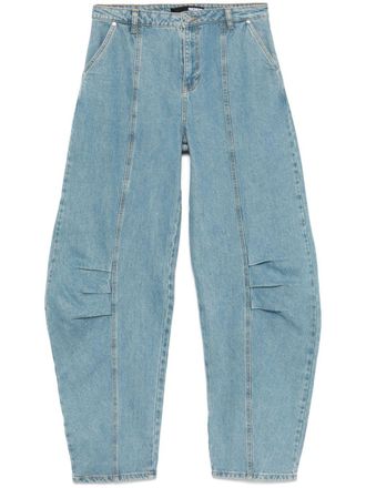 Rotate Jeans met reli&euml;f - Blauw