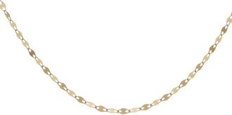 Italian Gold, Inc 10K 2Mm Mirror Flat Link Chain