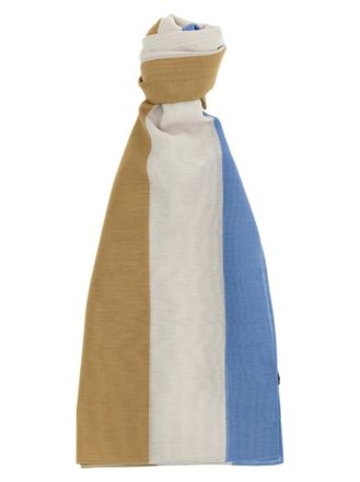Saint Laurent Multicolor Striped Scarf