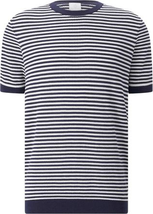 Eleventy T-shirts - Heren - T-shirts - Blauw - 2XL - Katoen - Tops