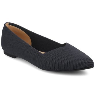 Journee Collection Women & apos;s Minnah Knit Dress Flats