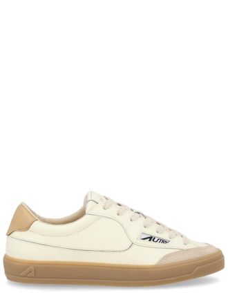 Autry Light Neutral Windscape Low Sneakers
