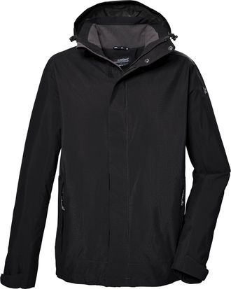 Killtec Killtec Mens Kos 87 Mn Jckt_xenios Functional Outdoor Jacket with Zip-Off Hood, Black, 5XL