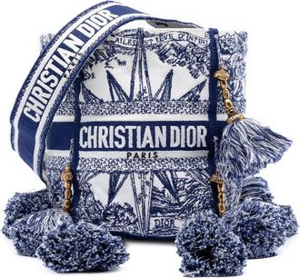 Dior Pre-owned Dior Canvas Embroidered Reve d Infini D Bubble Bucket Bag Ladies ATVVW6HOIGDC1ZW0