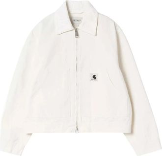 Carhartt Work in Progress OG Arcan Jacket - Dames - Zomerjassen - Beige - S - Katoen - Jassen