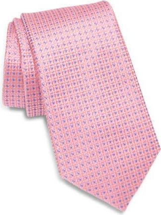 Ted Baker Waldram Dot Neat Silk Blend Tie in Light Pink at Nordstrom Rack