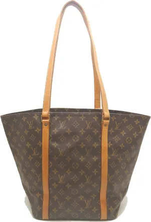 Louis Vuitton Monogram Brown Monogram Tote Bag (Pre-Owned)
