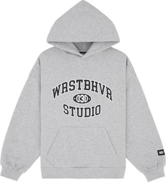 Worst Behavior Mujer, Sudaderas, Gris, Talla: S
