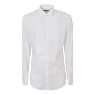 Dolce & Gabbana Camisa Formal - Shirts - Hombre - Blanco - M
