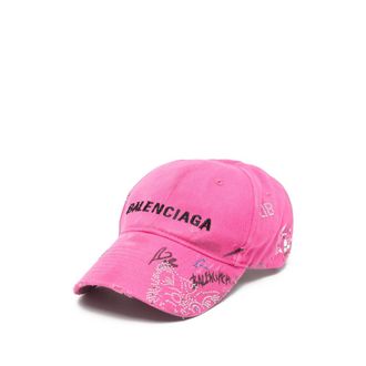 Balenciaga Embellished Cap Hat