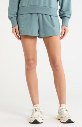 Zella Relay Terry Shorts in Blue Goblin at Nordstrom Rack, Size X-Small