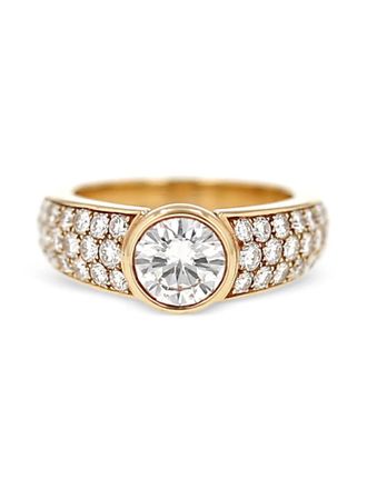 Cartier Anello con diamanti anni 90 - Oro