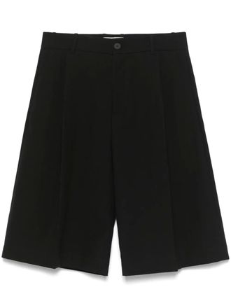 STUDIO NICHOLSON Fowld shorts - Black