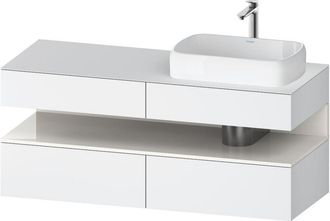 Duravit Qatego Consola Mueble Bajo Lavabo, 2 Extensiones, 2 - Duravit