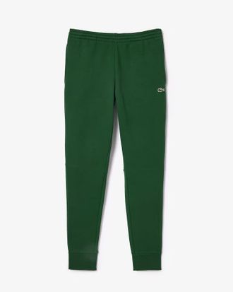 Lacoste Mens Sweatpants Green Cotton - Size X-Large