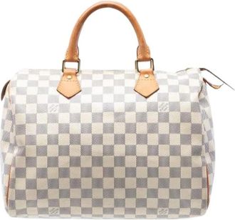 Louis Vuitton Pre-owned Handbags, female, White, Size: ONE SIZE Pre-owned Speedy 30