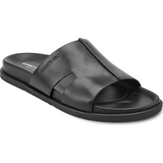 Kenneth Cole Willy Slide Sandal in Black at Nordstrom, Size 12