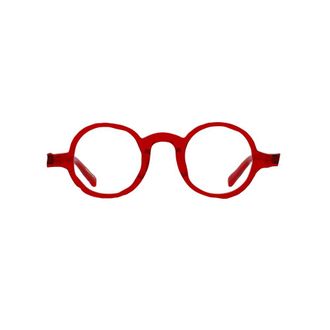 Masahiromaruyama Glasses, female, Red, Size: 43 MM Red Optical Frames Womens Accessories