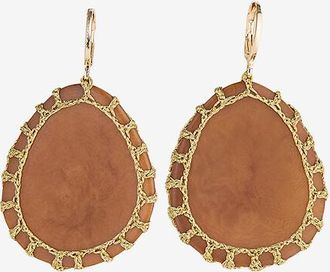 Boks&Baum Ohrringe aus pflanzlichem Elfenbein Cartagena Simple