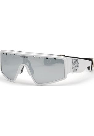 Plein Sport Mens SSP007V995WWX SSP007V99 99 5WWX Sunglasses - White - One Size