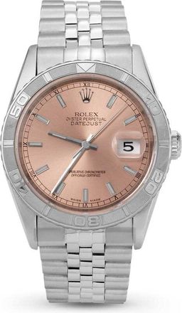 Rolex Pre-owned Rolex Datejust Automatic Chronometer Pink Dial Unisex Watch 16264 PSJ