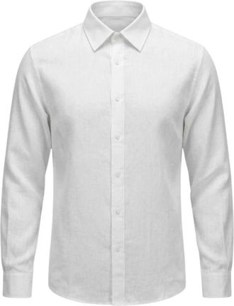 40weft Casual Overhemden - Heren - Casual Overhemden - Wit - XL - Overhemden