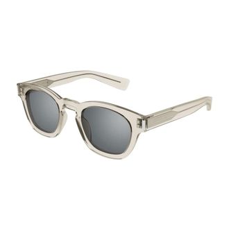 Saint Laurent Sunglasses, unisex, Beige, Size: 48 MM SL 746 Panthos Frame