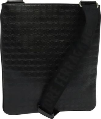 Ferragamo Pre-owned borse di pelle a tracolla - - Pre-owned - Donna - Nero - ONE SIZE