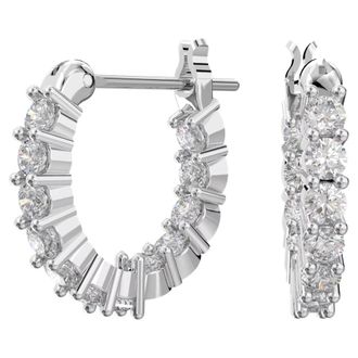 Swarovski Vittore White Stone Oorbellen - Dames - Oorbellen - Grijs - ONE Size - Accessoires