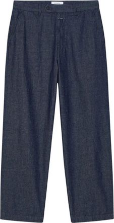 Closed Wijde broek - Heren - Wijde Broeken - Blauw - W30 - Katoen - Broeken
