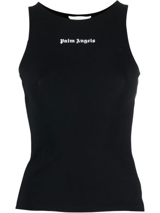 Palm Angels Canotta con stampa - Nero